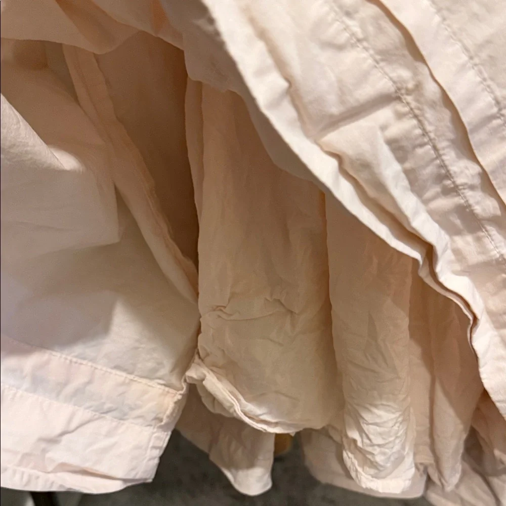 Anthropologie Pale Blush Tiered V-Neck The Somerset Maxi dress small - Picture 6 of 7